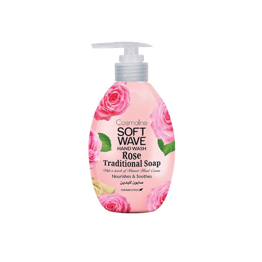 Cosmaline Soft Wave Hand Wash Traditional & Rose 550ml