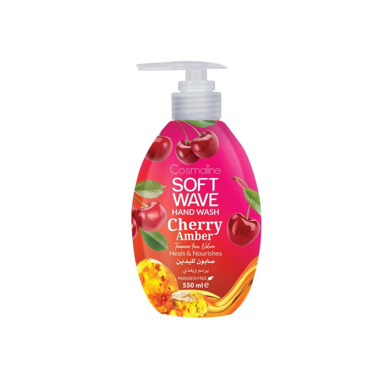 Cosmaline Soft Wave Hand Wash Cherry Amber 550ml