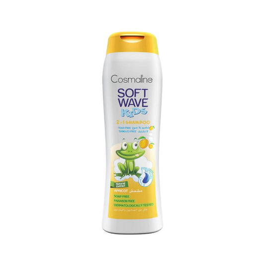 Cosmaline Soft Wave Kids Shampoo Apricot -Tear Free 400ml