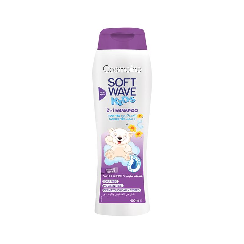 Cosmaline Soft Wave Kids Shampoo Sweet Bubbles 400 ml