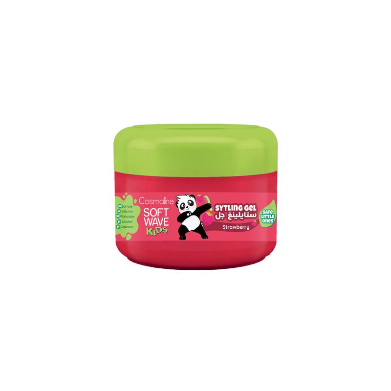 Cosmaline Soft Wave  Kids Styling Gel Strawberry - 75ml