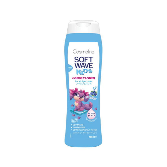 Cosmaline Soft Wave Kids Conditioner Blueberry - Tear Free 400ml