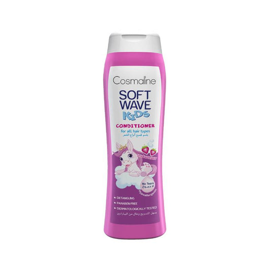 Cosmaline Soft Wave Kids Conditioner Strawberry - Tear Free 400ml