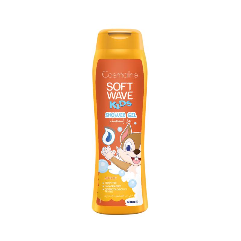 Cosmaline Soft Wave Kids Shower Gel Apricot 400ml