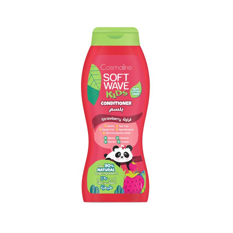 Cosmaline Soft Wave Kids Naturals Conditioner Strawberry 400ml