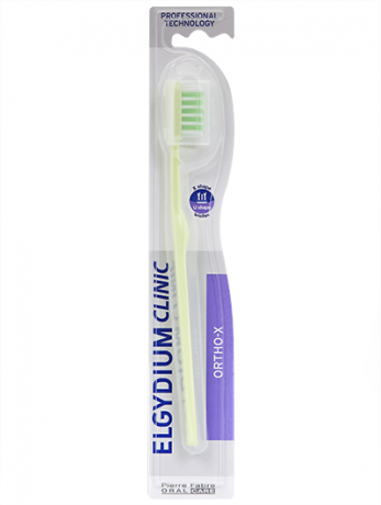 Elgydium clinic toothbrush orthodontics x
