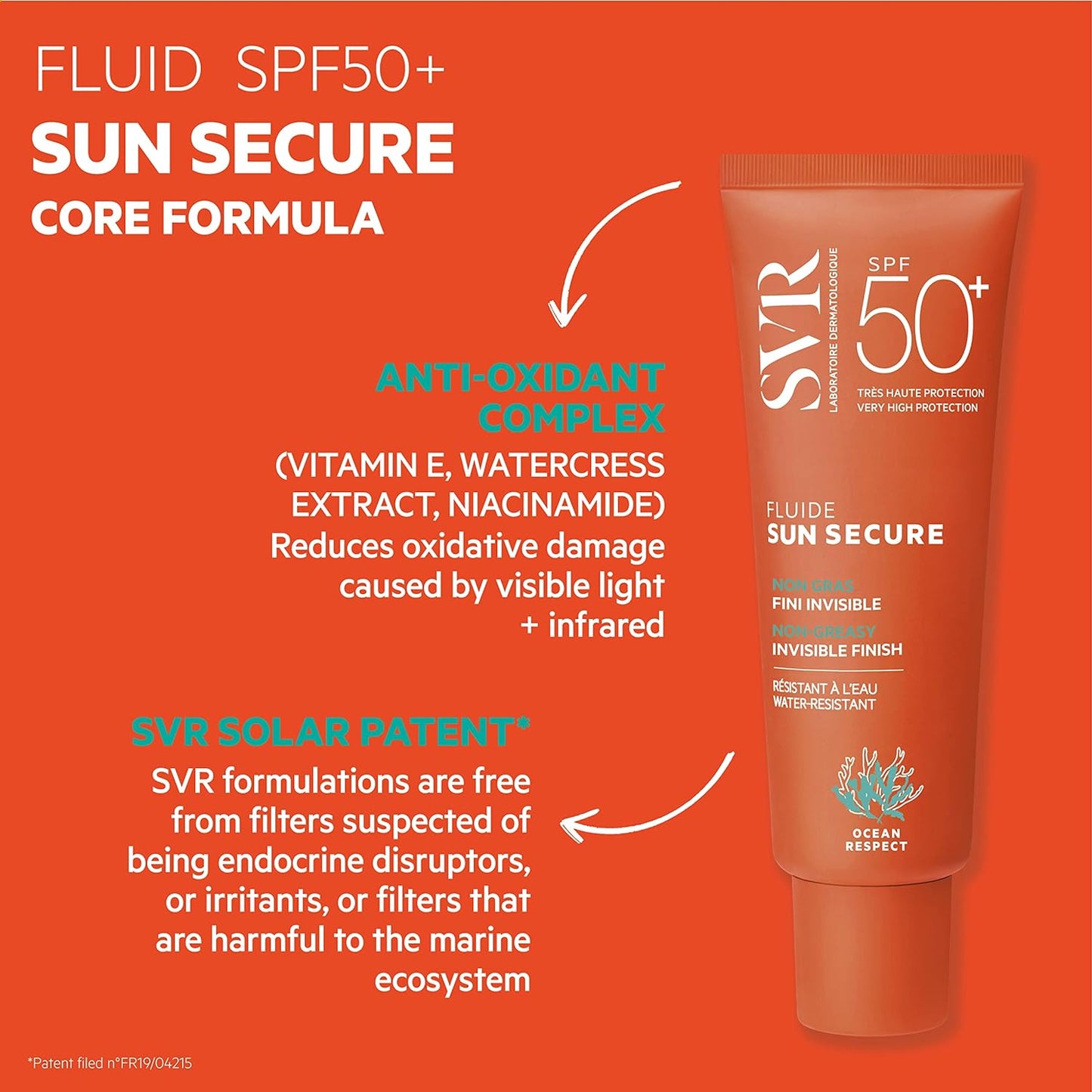 SVR Sun Secure Fluid SPF50+ 50ml