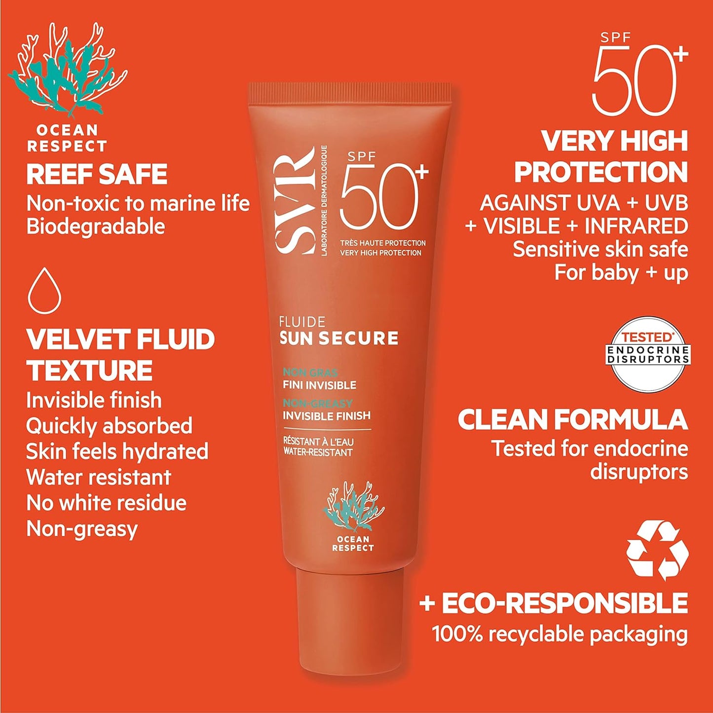 SVR Sun Secure Fluid SPF50+ 50ml