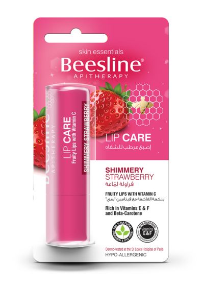 Beesline Lip Care - Shimmery Strawberry