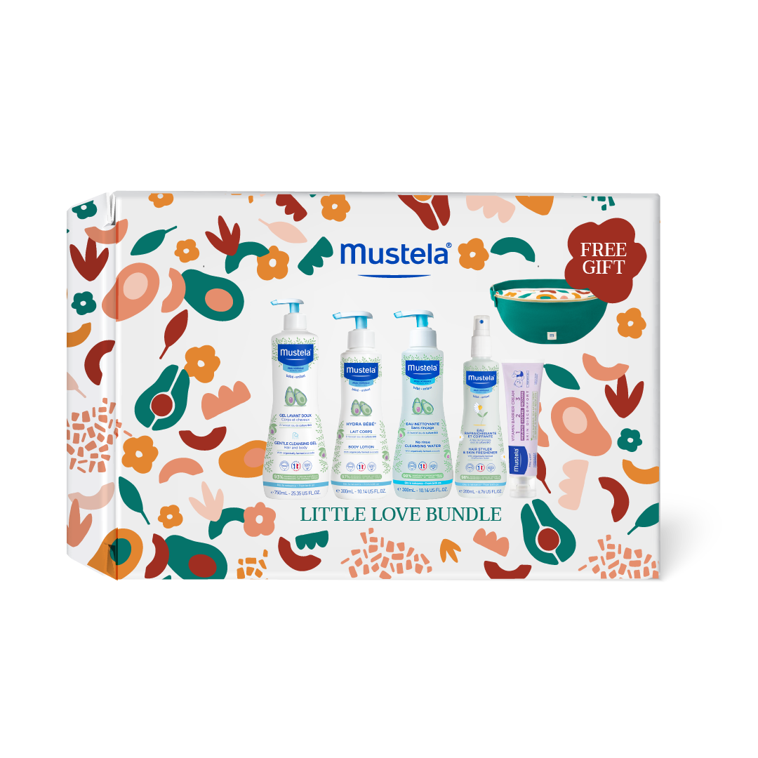 Mustela New Mustela Box 2024 With Belt Bag Terracota