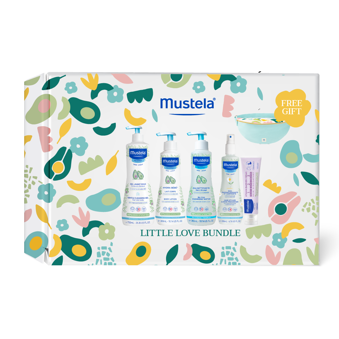 Mustela New Mustela Box 2024 With Belt Bag Pastel