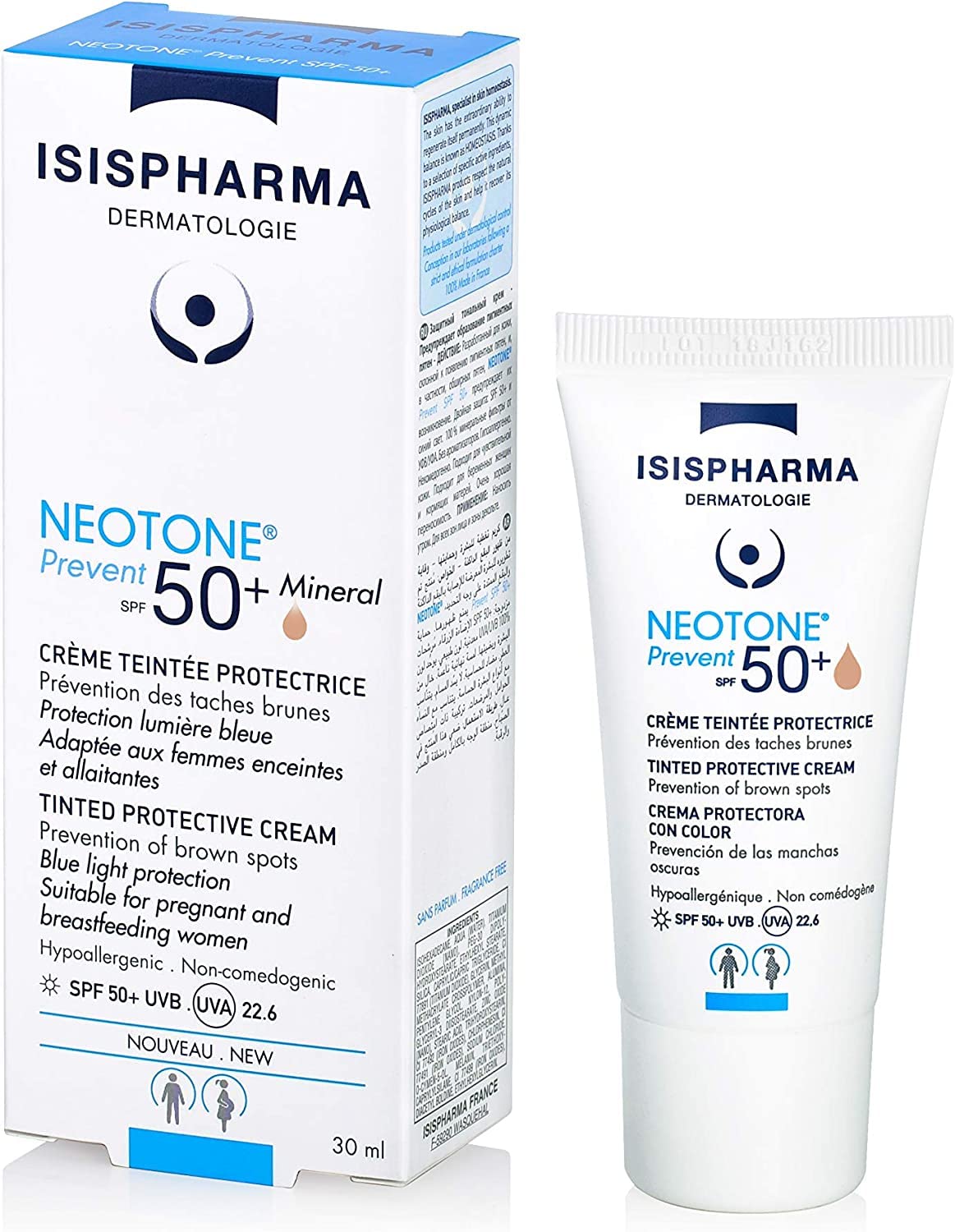 ISISPHARMA NEOTONE® PREVENT SPF 50+ - Protective tinted cream 30 ml