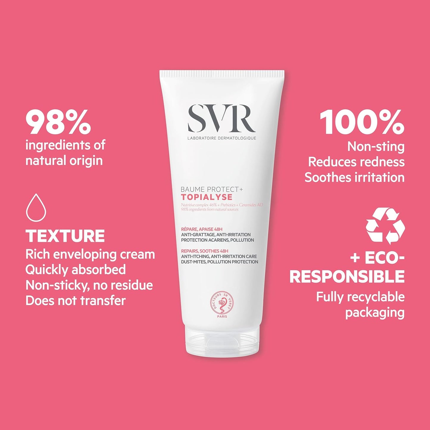 SVR Topialyse Baume Protect+ 200ml