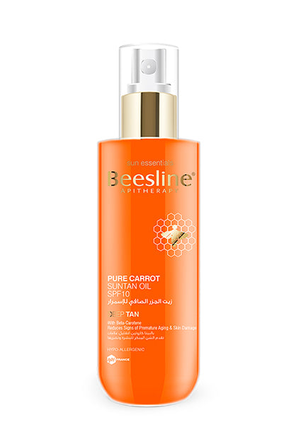 Beesline Pure Carrot Suntan Oil SPF 10