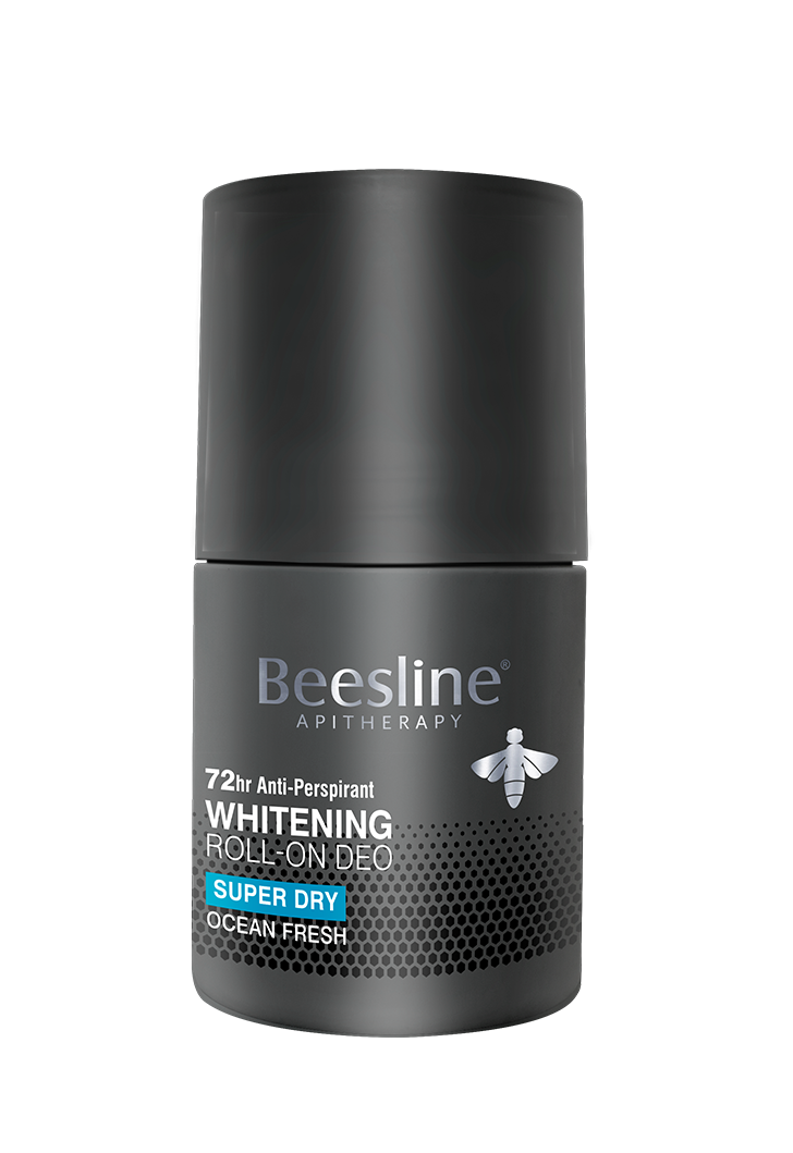 Beesline Whitening Roll-on Deo Super Dry, Silver Power - Ocean Fresh