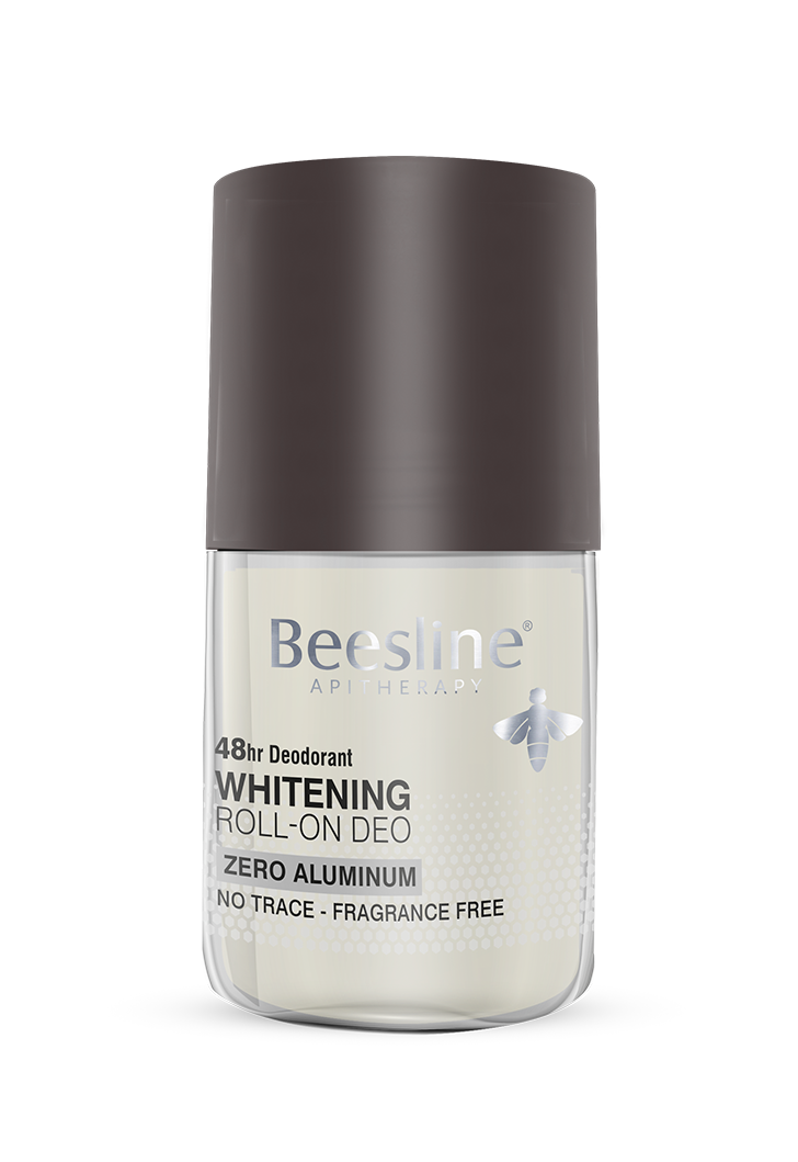 Beesline Whitening Roll-on Deo Zero Aluminim, Silver Power - Fragrance Free