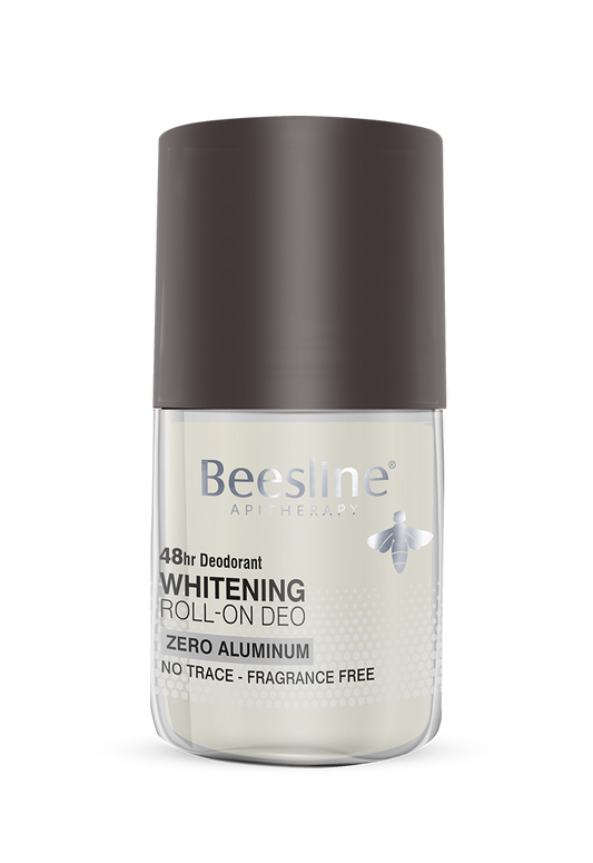 Beesline Whitening Roll-on Deo Zero Aluminim, Silver Power - Fragrance Free