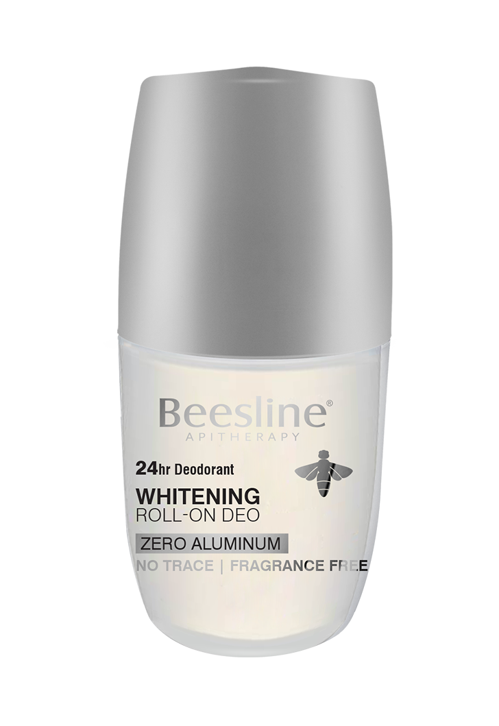 Beesline Whitening Roll-on Deo, Zero Aluminim - Fragrance Free