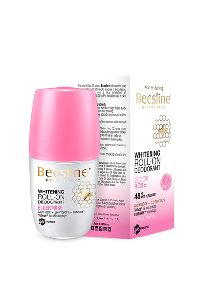 Beesline Whitening Roll-On Deodorant Elder Rose