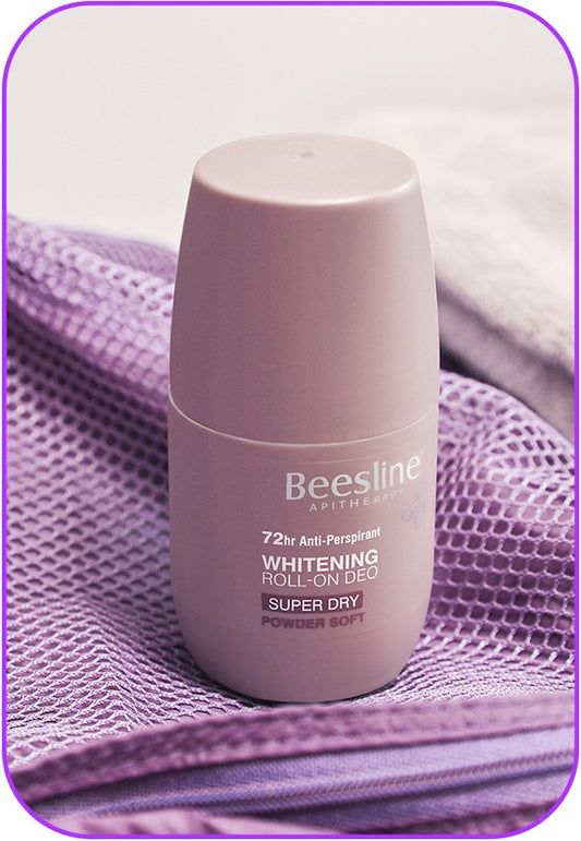 Beesline Whitening Roll-On Deo, Super Dry - Powder Soft