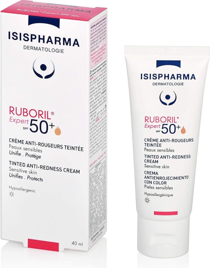 ISISPHARMA RUBORIL® EXPERT 50+ - Tinted anti-redness cream 40 ml