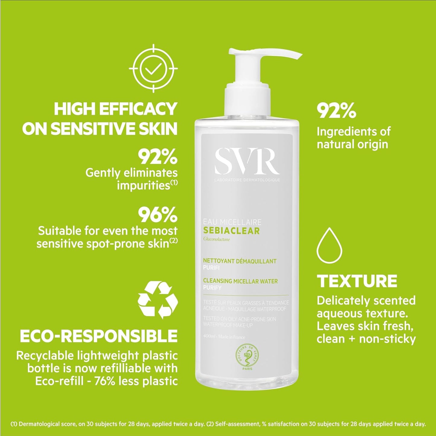 SVR Sebiaclear Micellar Water 400ml