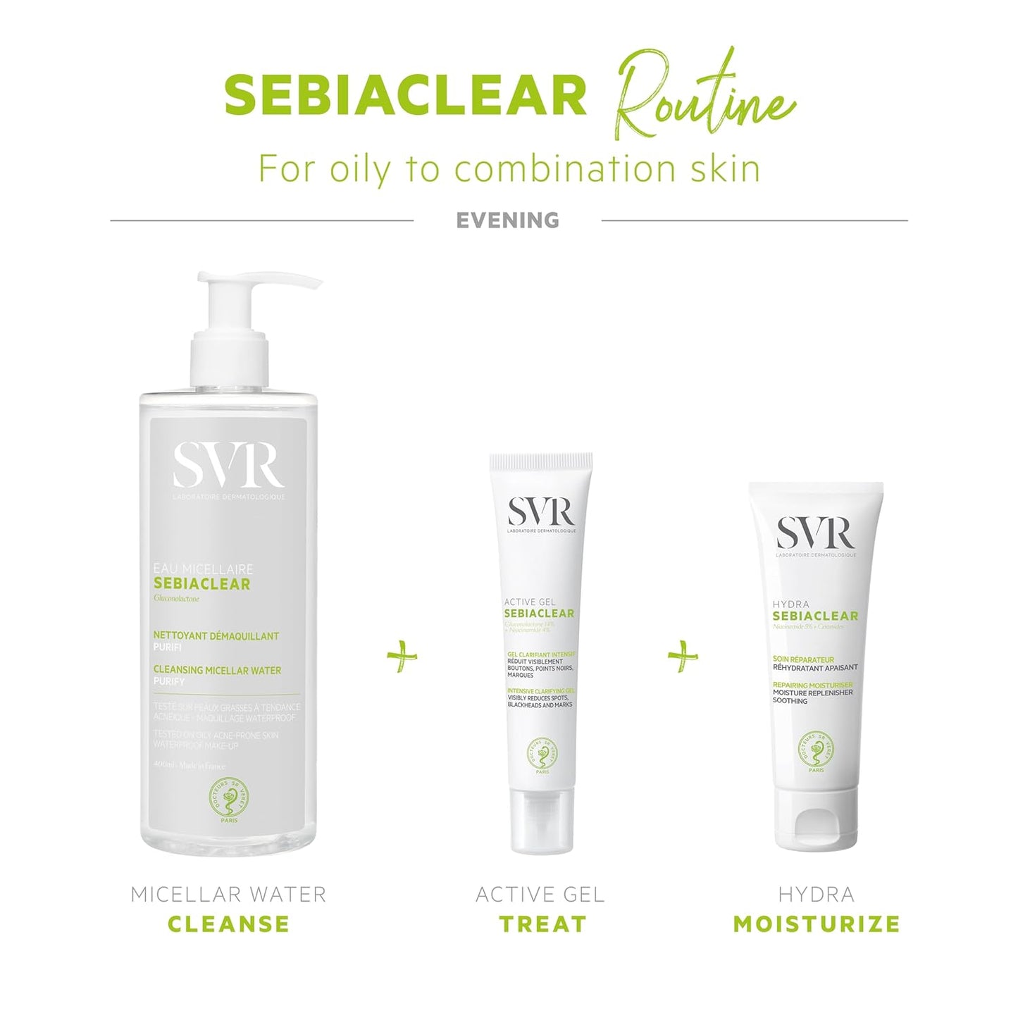 SVR Sebiaclear Micellar Water 400ml