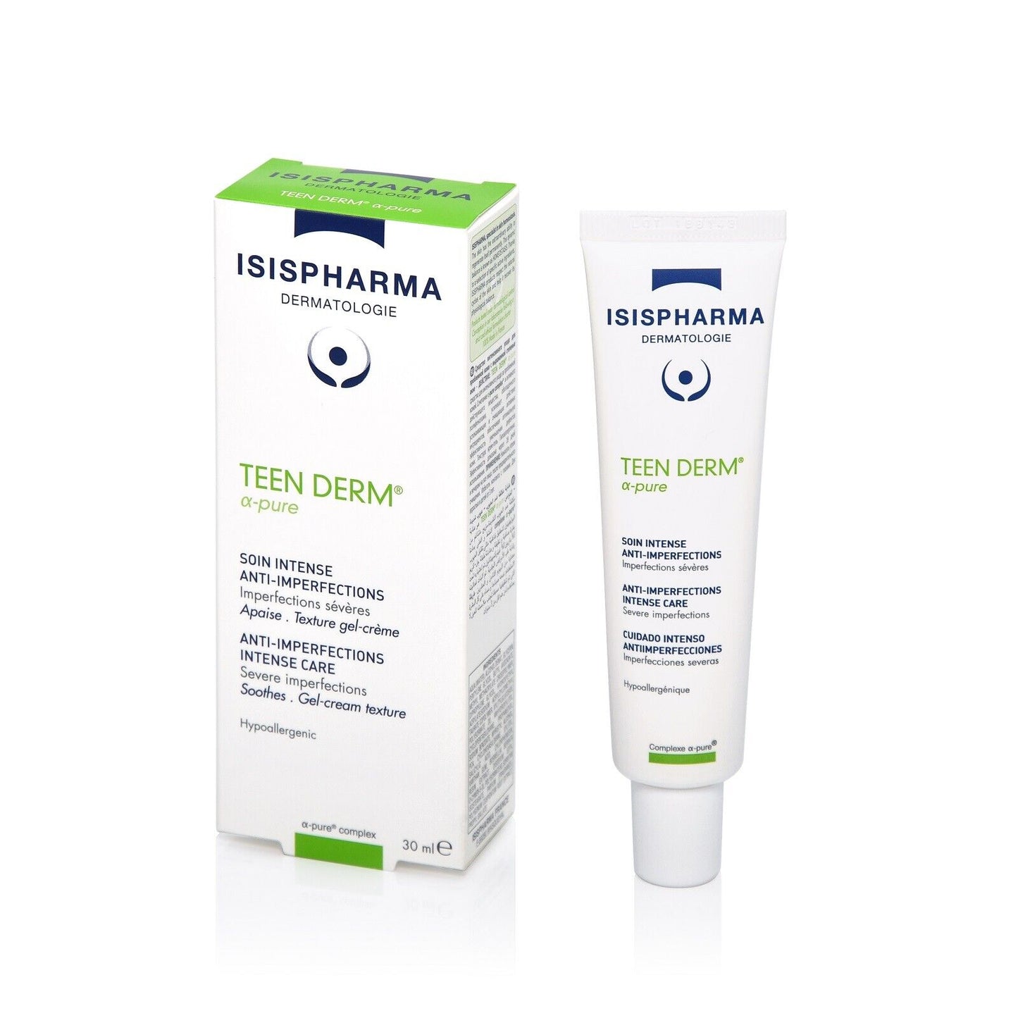 ISISPHARMA TEEN DERM® a-pure - anti-imperfections intensive care 30 ml