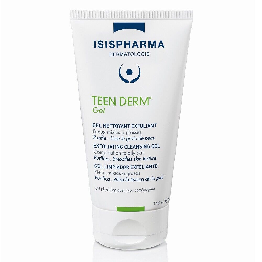 ISISPHARMA TEEN DERM® GEL - Exfoliating cleansing gel 150 ml