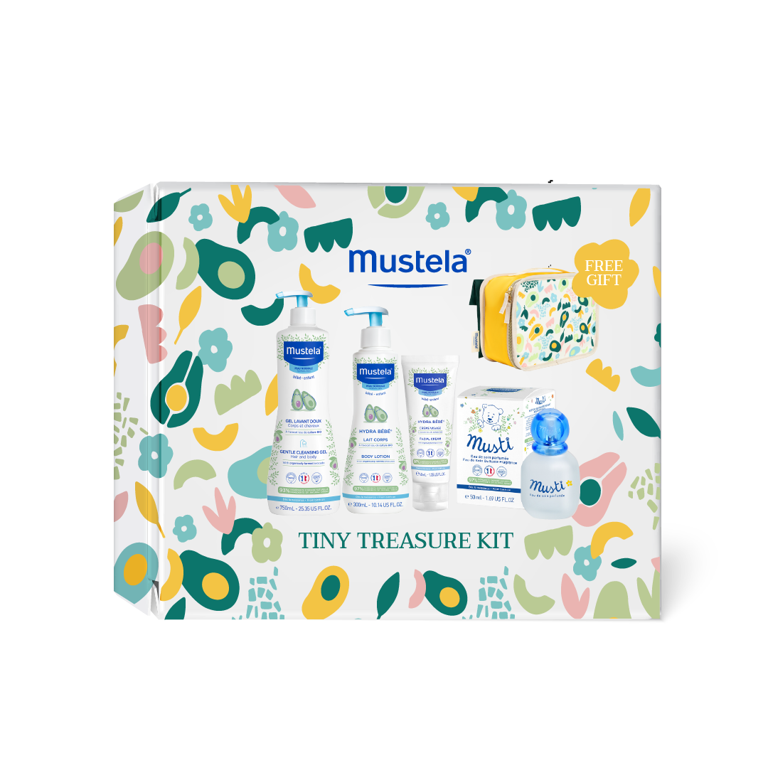 Mustela New Mustela Box 2024 With Pouch Pastel