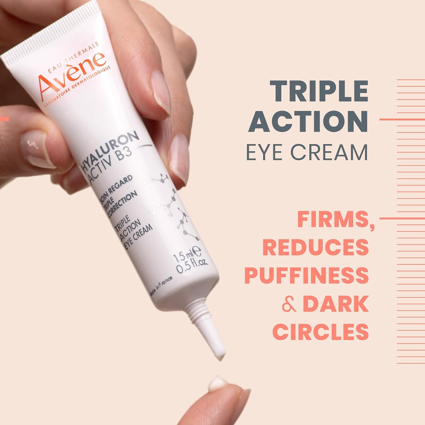 AVÈNE HYALURON ACTIV B3 Triple Action Eye Cream 15ml