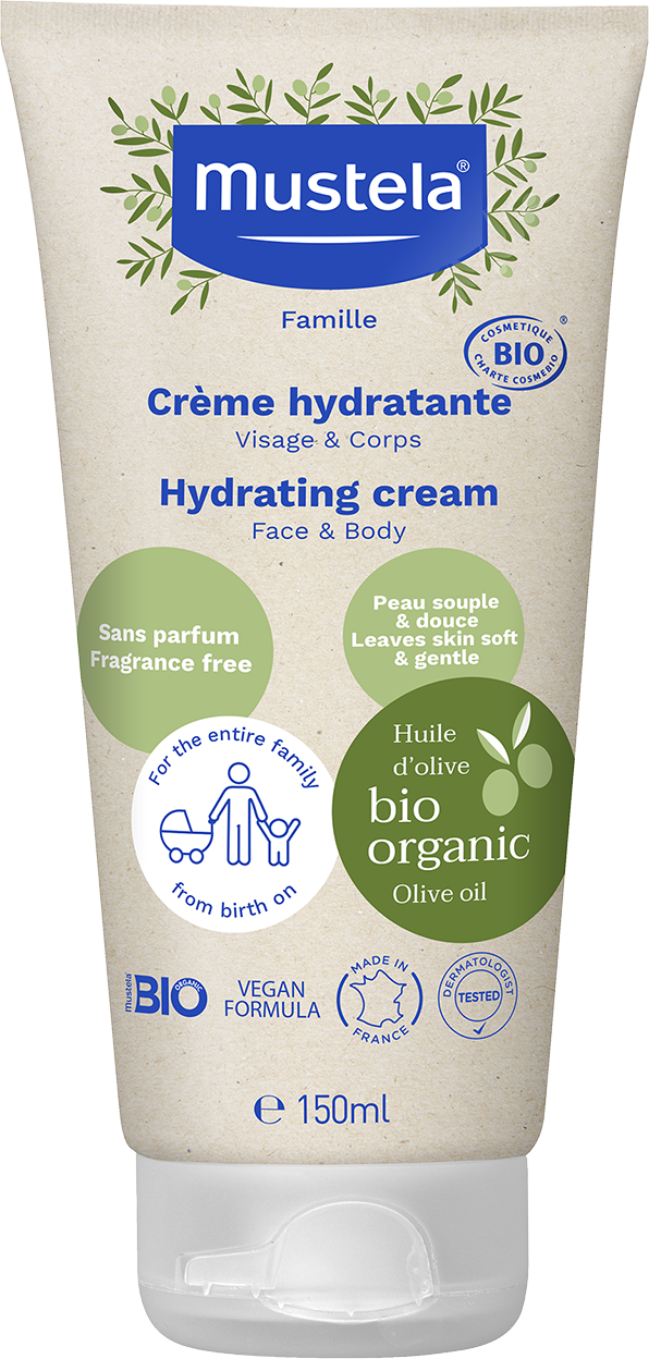 Mustela Certified Organic Hydrating cream 150 ml